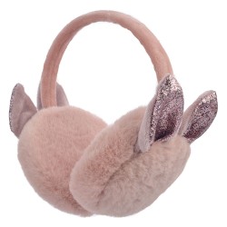 Melady Cache-oreilles pour enfants one size Rose Polyester