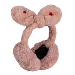 Melady Cache-oreilles pour enfants Rose Polyester