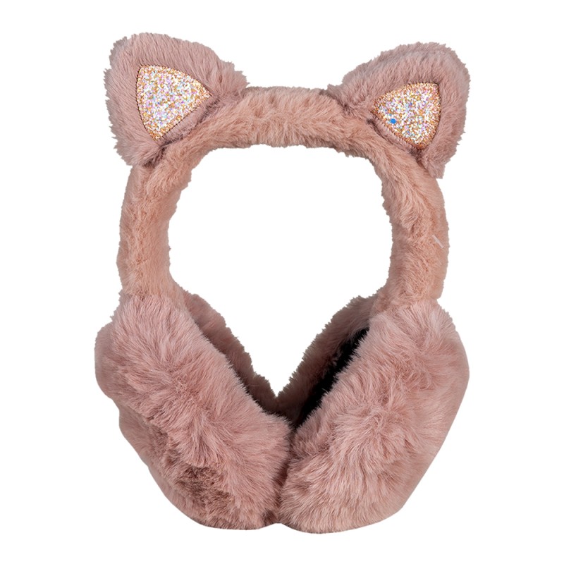 Melady Kids' Ear Warmers Pink Polyester