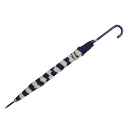 Juleeze Adult Umbrella Ø 100 cm Blue Polyester Stripes