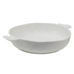 Clayre & Eef Serving Platter 800 ml White Ceramic Wings