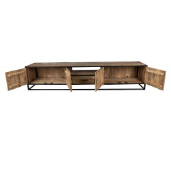 Clayre & Eef Mobile TV 240x45x50 cm Marrone Legno