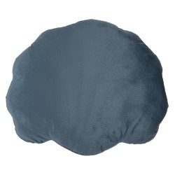 Clayre & Eef Sierkussen Schelp 38x48 cm Blauw Polyester