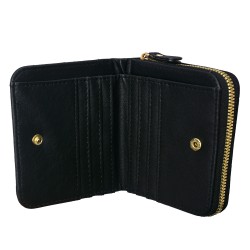 Juleeze Portefeuille 11x10 cm Noir Cuir artificiel Rectangle