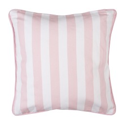 Clayre & Eef Housse de coussin pour coussin de chaise 40x40 cm Rose Coton Roses