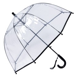 Juleeze Parapluie pour enfants Ø 65x65 cm Transparent Plastique