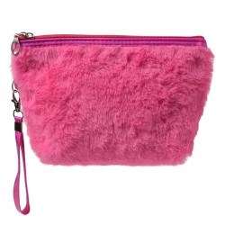 Juleeze Toilettas Dames Hart 23x13 cm Roze Synthetisch Rechthoek