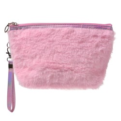 Juleeze Toilettas Dames Hart 23x13 cm Roze Synthetisch Rechthoek