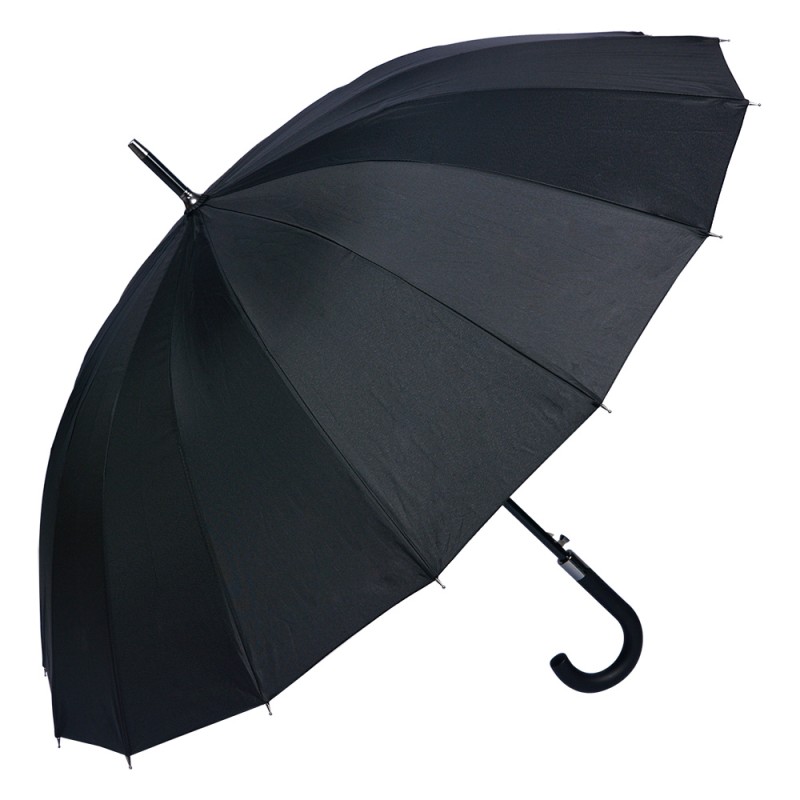 Juleeze Parapluie pour adultes 60 cm Noir Synthétique