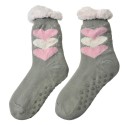 Juleeze Home Socks women one size Grey Synthetic Hearts