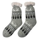 Juleeze Chaussettes de maison pour hommes one size Gris Synthétique Rennes