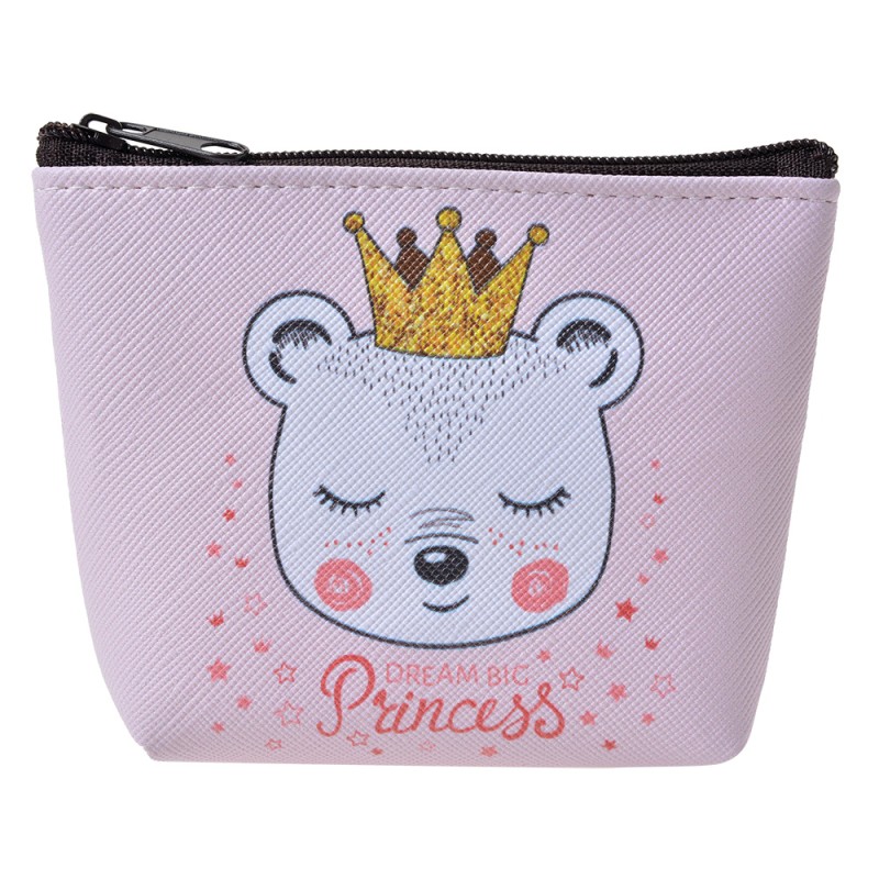 Juleeze Wallet 10x8 cm Pink Synthetic Bear