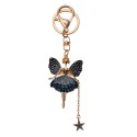 Juleeze Keychain Fee Blue Metal