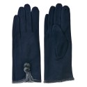 Juleeze Handschoenen Winter  8x24 cm Blauw Polyester