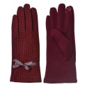 Juleeze Winterhandschuhe 8x24 cm Rot Polyester