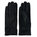 Juleeze Gants d'hiver 8x24 cm Noir Polyester