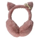 Melady Cache-oreilles pour enfants one size Rose Polyester