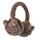 Juleeze Paraorecchie per bambini one size Marrone Peluche Gatto