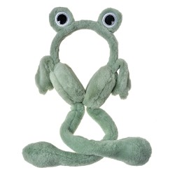 Juleeze Paraorecchie per bambini one size Verde Peluche