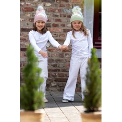 Juleeze Children's Cap Green Acrylic Unicorn