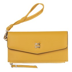 Juleeze Wallet 20x10 cm Yellow Artificial Leather Rectangle