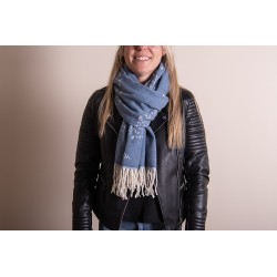 Juleeze Winterschal Damen 68x180 cm Blau