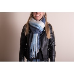 Juleeze Winter Scarf Women 35x180 cm Blue