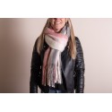 Juleeze Winter Scarf Women 35x180 cm Pink