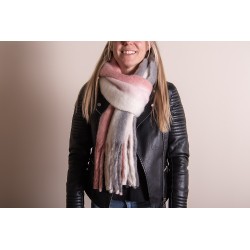 Juleeze Wintersjaal Dames  35x180 cm Roze