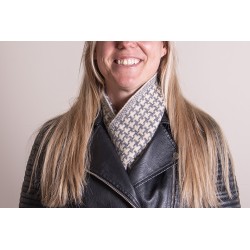 Juleeze Winter Scarf Women 15x85 cm Grey White