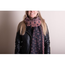 Juleeze Wintersjaal Dames  65x190 cm Roze