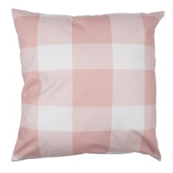 Clayre & Eef Federa per cuscino 45x45 cm Rosa Bianco Poliestere Cervo