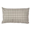 Clayre & Eef Housse de coussin 30x50 cm Beige Vert Polyester Sapins