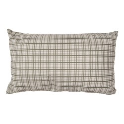 Clayre & Eef Housse de coussin 30x50 cm Beige Vert Polyester Sapins