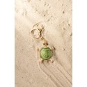 Juleeze Keychain Turtle Green Metal