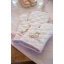 Clayre & Eef Table Runner 150x250 cm Pink Cotton Rabbit