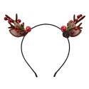 Clayre & Eef Headband Girl Antler Brown Plastic