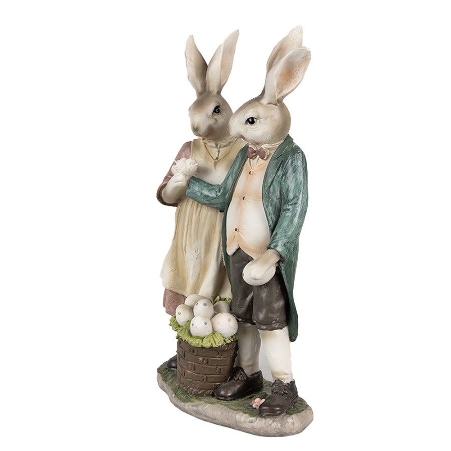 Coniglio con orecchie in su, Presepe betlemme, vendita scultura in legno, 8  cm, Colorato, acquisto sculture in legno