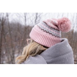 Juleeze Women's Cap Pink Viscose