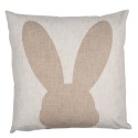 Clayre & Eef Cushion Cover 45x45 cm Beige Polyester Rabbit