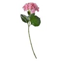 Clayre & Eef Kunstblume Hortensie 65 cm Rosa Kunststoff