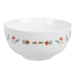 Clayre & Eef Soup Plate 500 ml White Ceramic Rooster