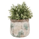 Clayre & Eef Pot de fleurs Ø 16x13 cm Beige Terre cuite