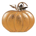 Clayre & Eef Decorazione Zucca 34x15x32 cm Arancione Ferro