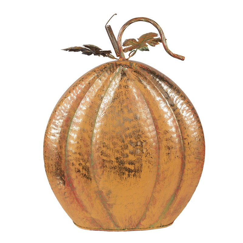 Clayre & Eef Decoration Pumpkin 34x15x42 cm Orange Iron