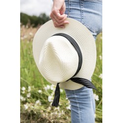 Juleeze Women's Hat Maat: 58 cm Beige Paper straw