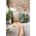 Clayre & Eef Kussenhoes  45x45 cm Groen Zwart Polyester Vierkant Jungle