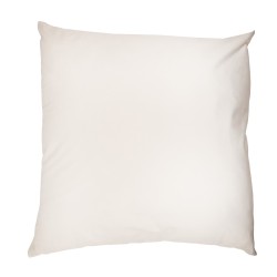 Clayre & Eef Kussenhoes  45x45 cm Wit Polyester