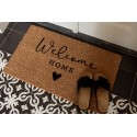 Clayre & Eef Door Mat 75x45 cm Brown PVS Coconut Fiber