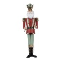 Clayre & Eef Christmas Decoration Nutcracker 37 cm Red Green Iron